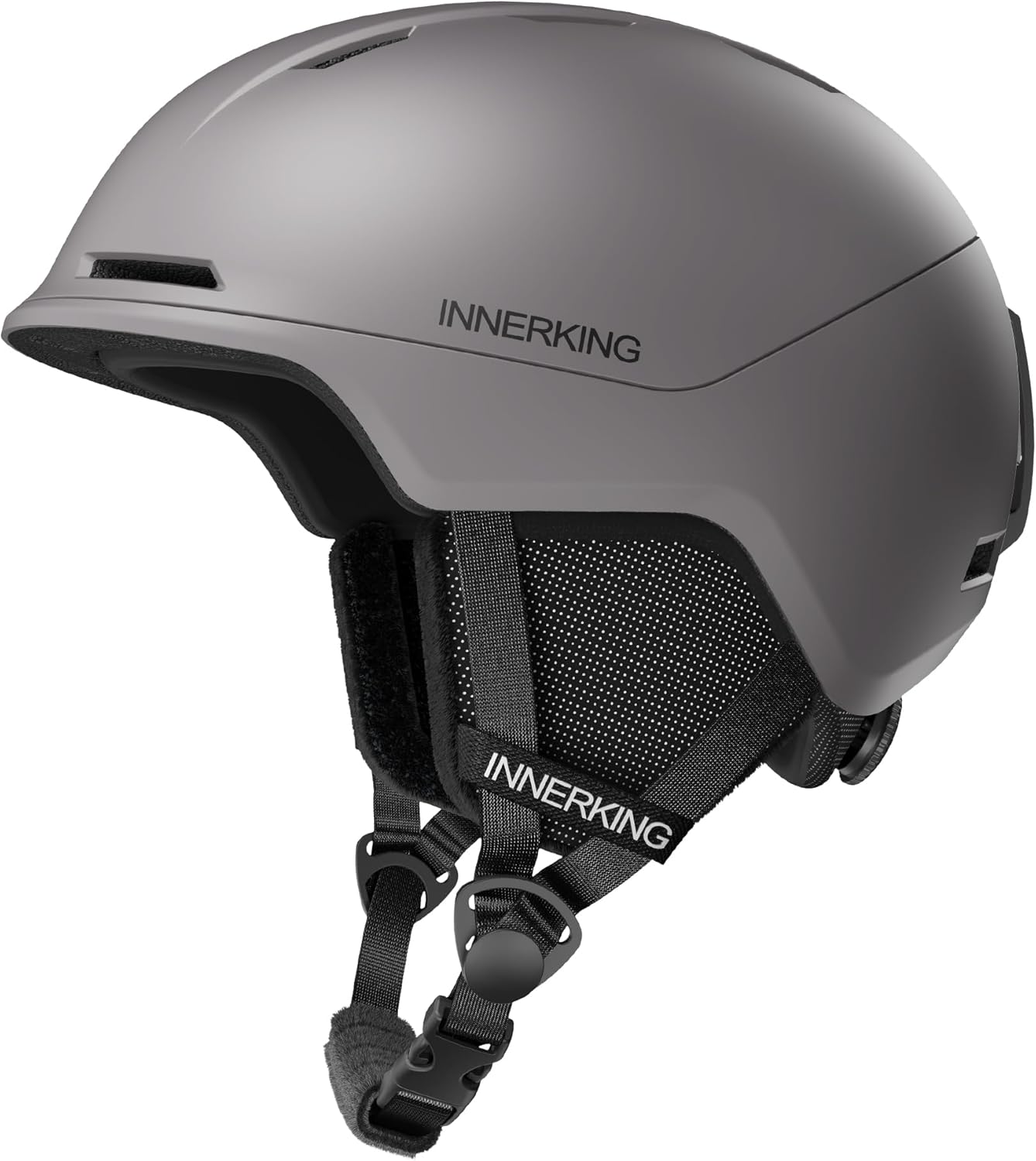InnerKing Adult Ski & Snowboard Helmet Black