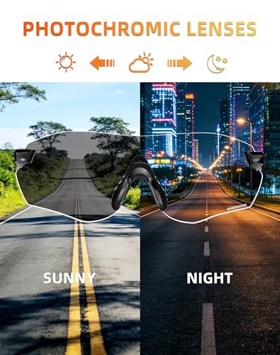 InnerKing Photochromic Cycling Glasses
