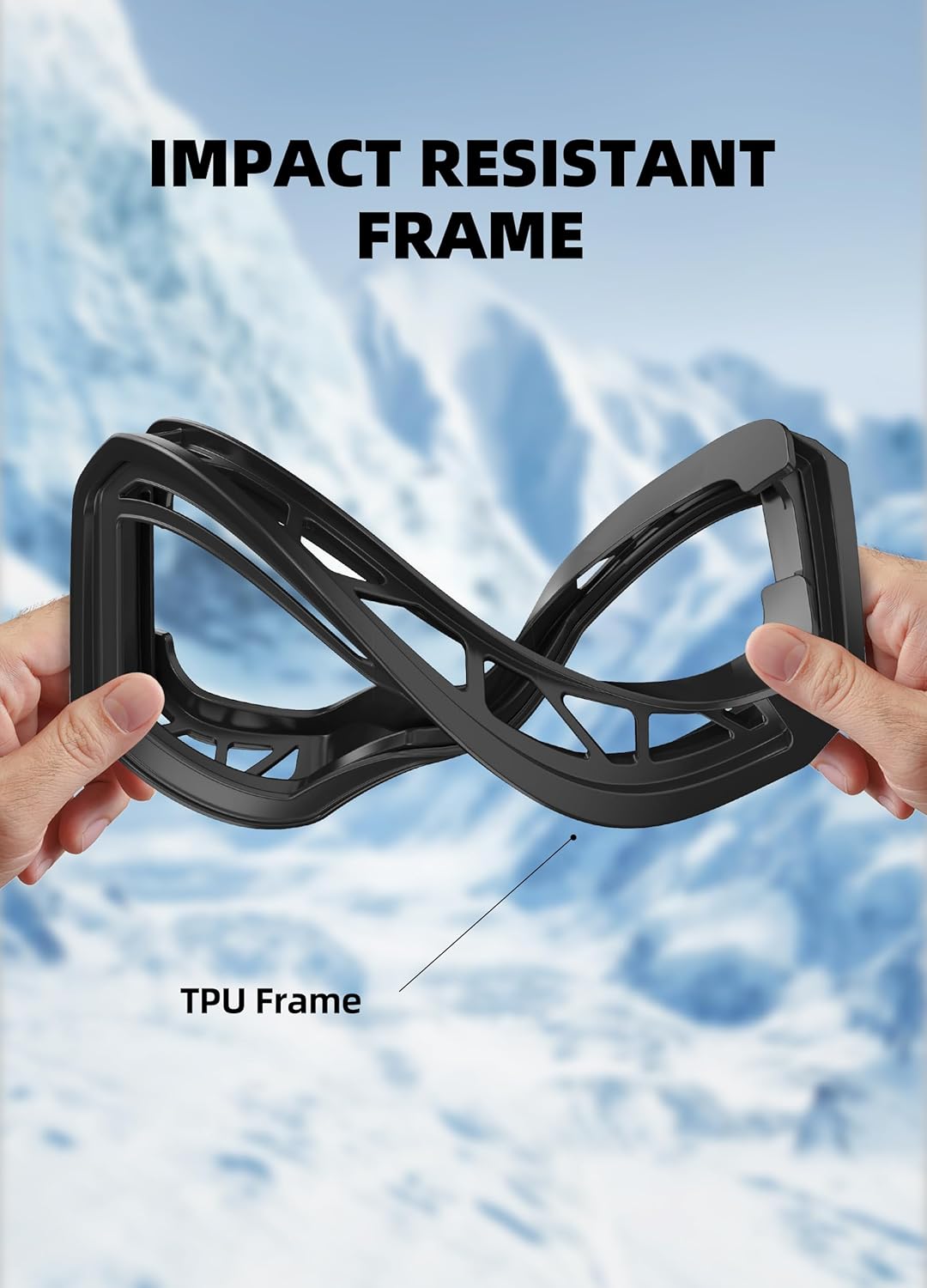 InnerKing OTG Ski & Snowboard Goggles