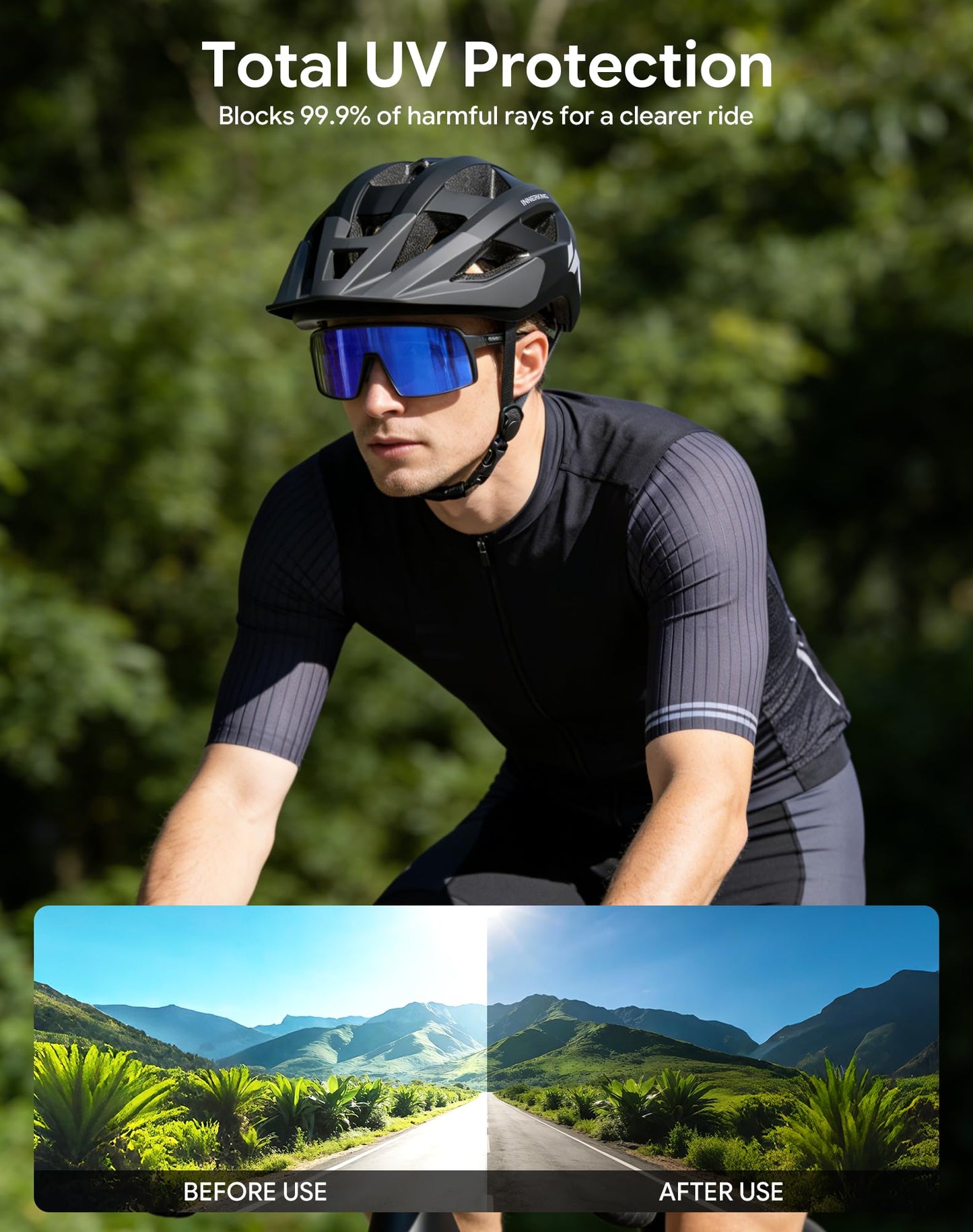 InnerKing Lightweight Cycling Helmet Set