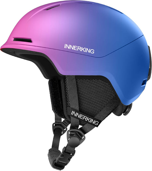 InnerKing Adult Ski & Snowboard Helmet Gradient Purple Blue