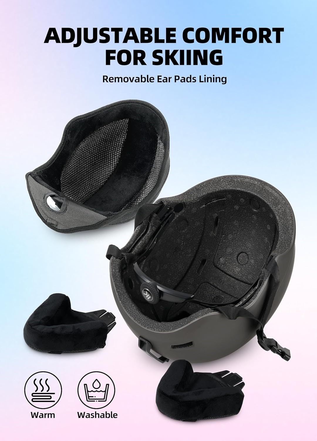 InnerKing Kids Ski Helmet with Goggles