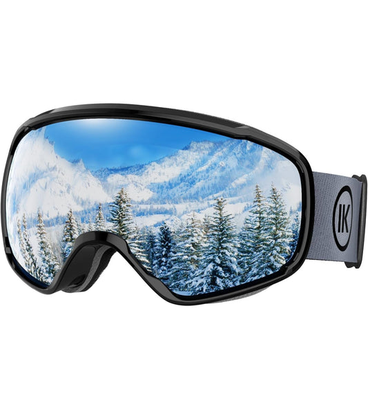 InnerKing OTG Ski Goggles – SGS Certified Anti-Fog Snowboarding Goggles
